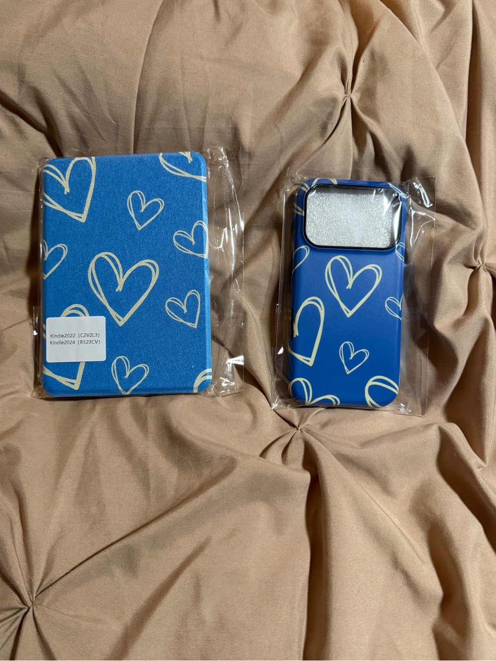 iPhone 17 Pro and Kindle 6” Matching Cases